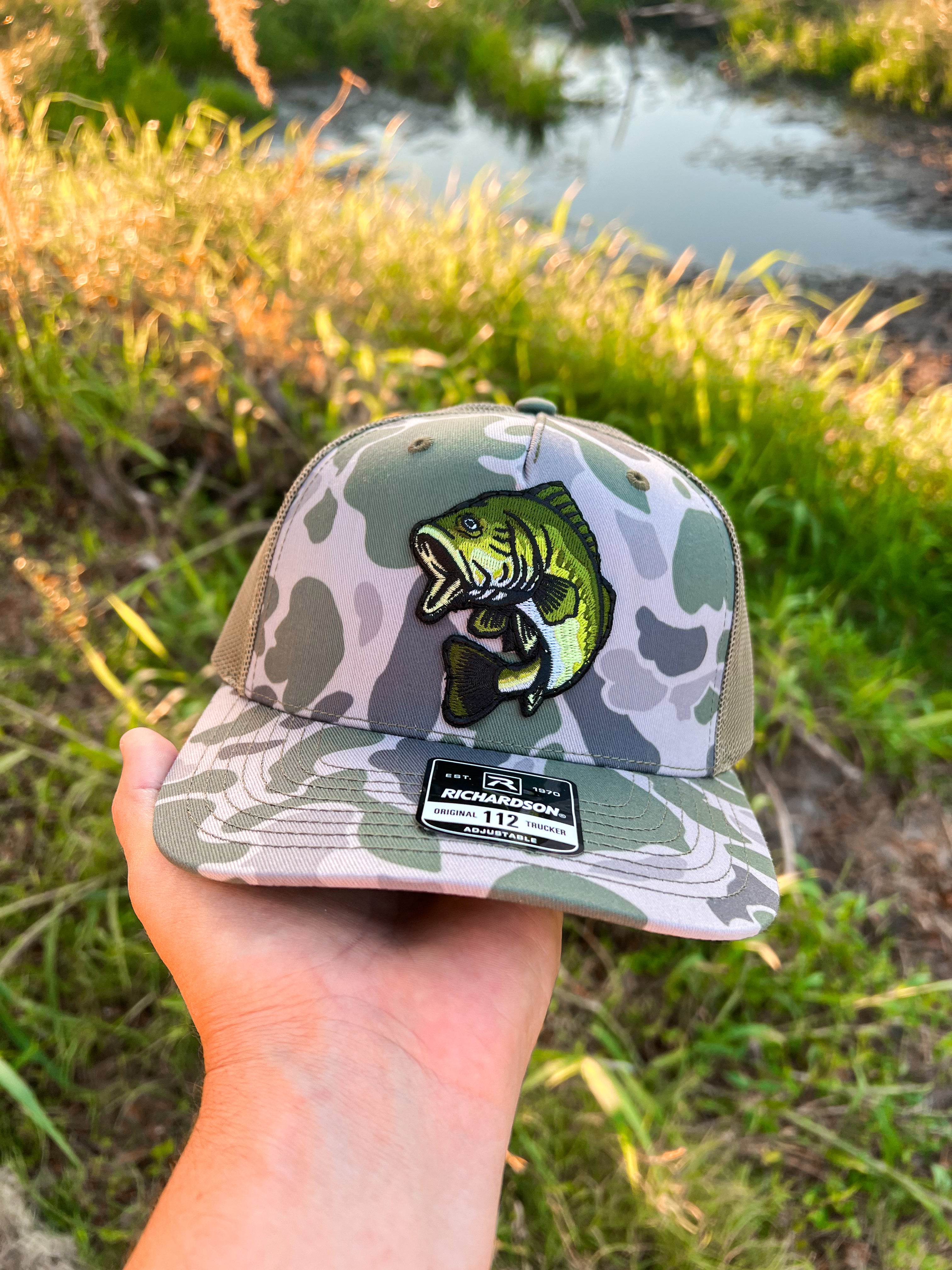 Buy Artisan Owl Bite Me Bass Fishing Embroidered Camo Baseball Cap Online At Lowest Price In - Foto 11